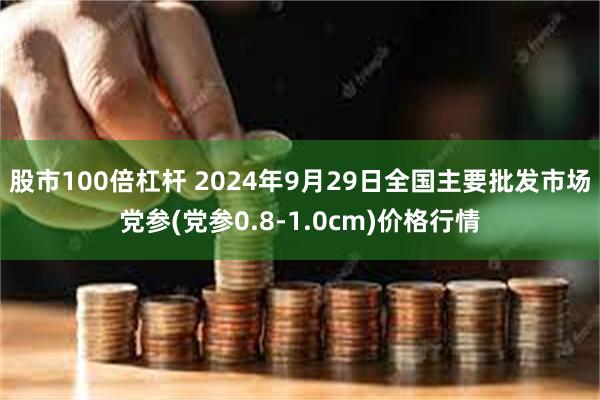 股市100倍杠杆 2024年9月29日全国主要批发市场党参(党参0.8-1.0cm)价格行情